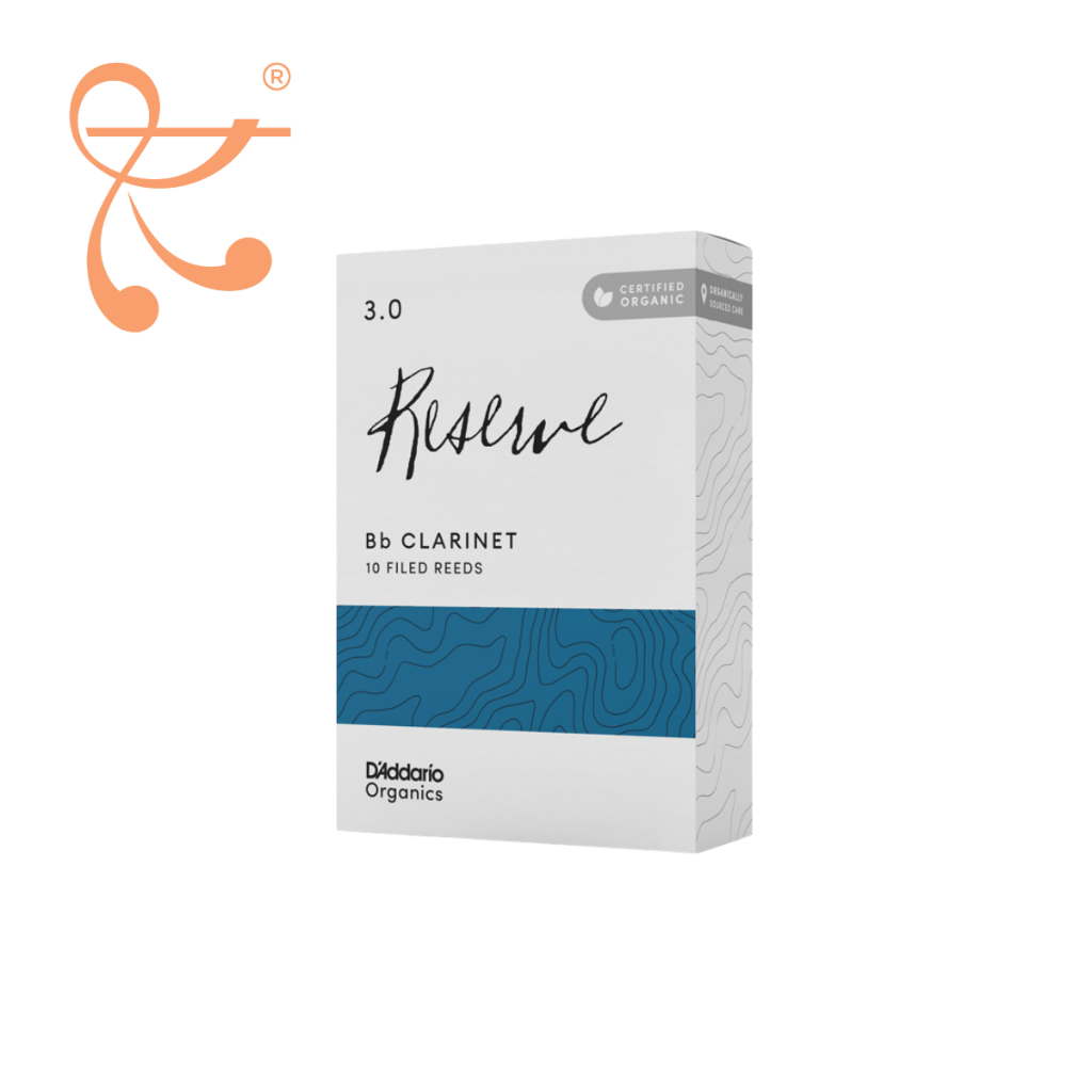 D'addario Bb Clarinet Reed - Reserve - Box of 10