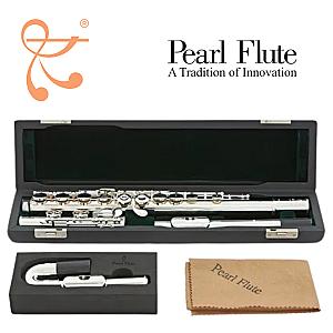 Pearl Flute PF-505REUS Student Model Silver-Plated with Straight and Curved Headjoint Flute