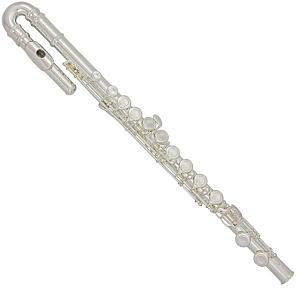 Pearl Flute PF-505REUS Student Model Silver-Plated with Straight and Curved Headjoint Flute