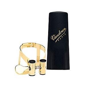 Vandoren Alto Saxophone Ligature - MO - Gold Lacquer