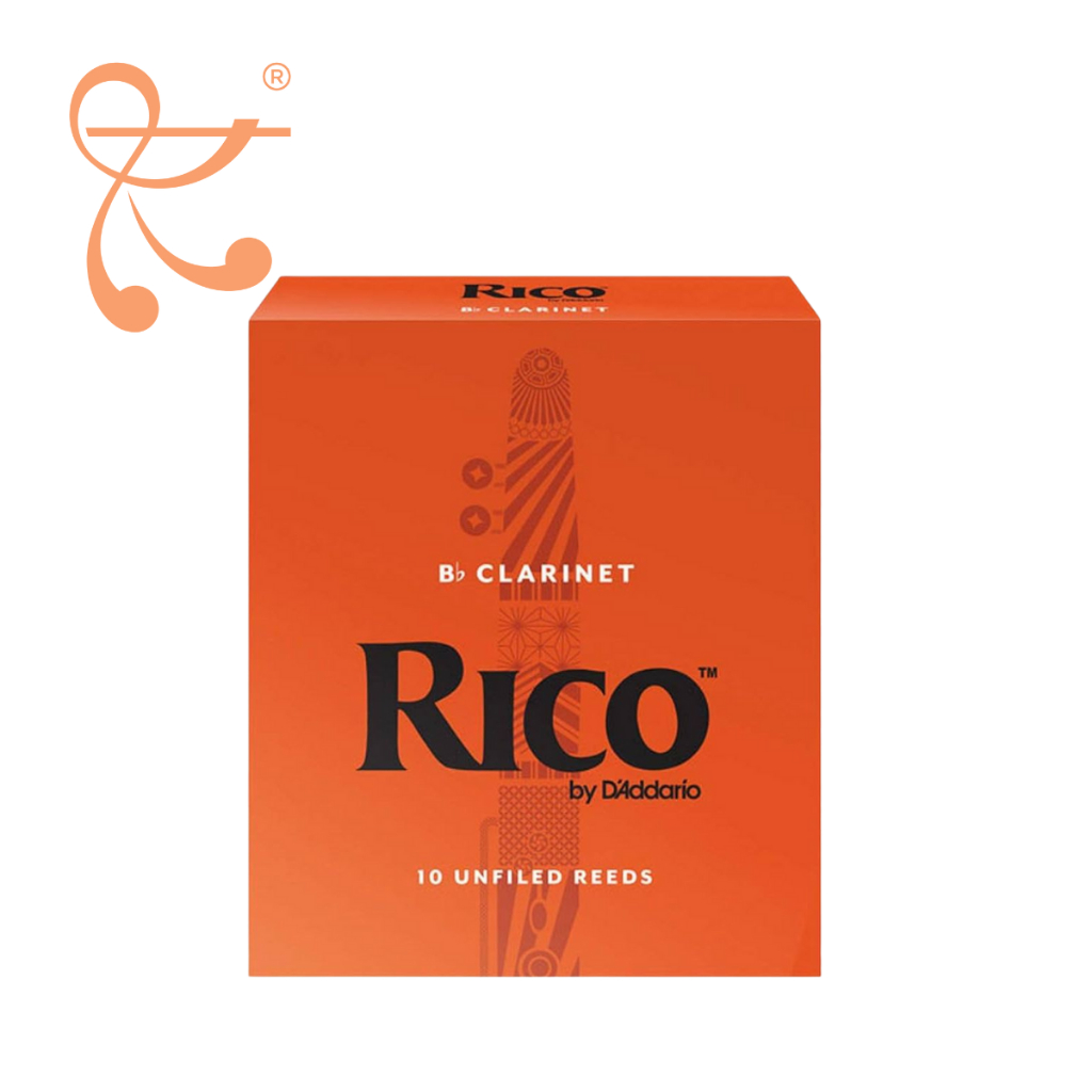 Rico by D'Addario Bb Clarinet Reed - Box of 10 2.0/2.5/3.0