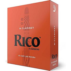 Rico by D'Addario Bb Clarinet Reed - Box of 10 2.0/2.5/3.0