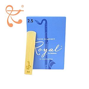 Rico Royal Bass Clarinet Reed - Loose Pack - 2.5/ 3.0
