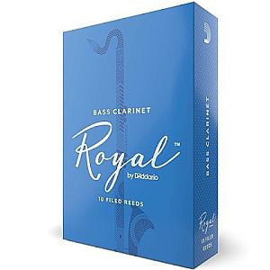 Rico Royal Bass Clarinet Reed - Box of 10 - 2.5/ 3.0