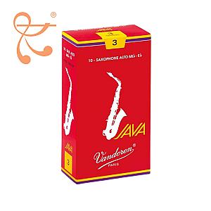Vandoren Alto Saxophone Java Red Reed - Box of 10