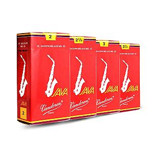 Vandoren Alto Saxophone Java Red Reed - Box of 10