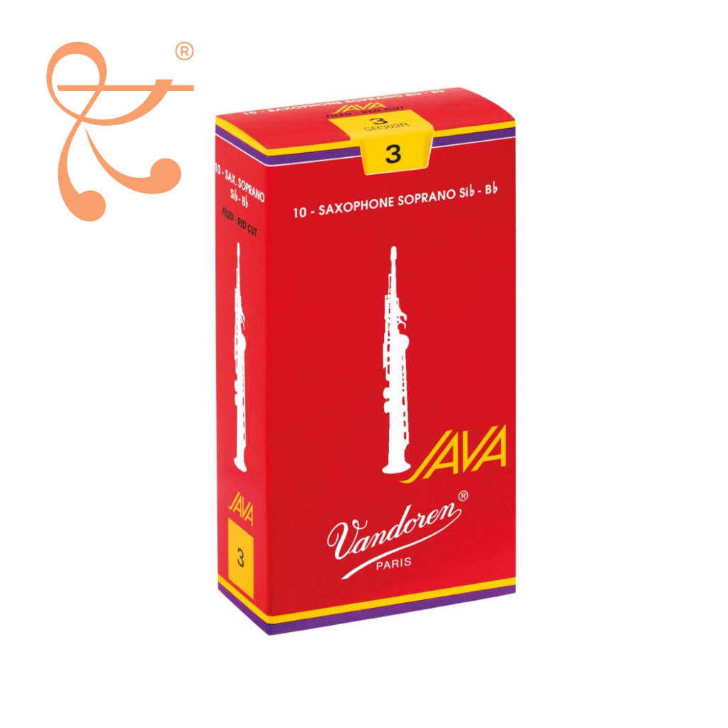 Vandoren Soprano Saxophone Java Red Reed - Box of 10
