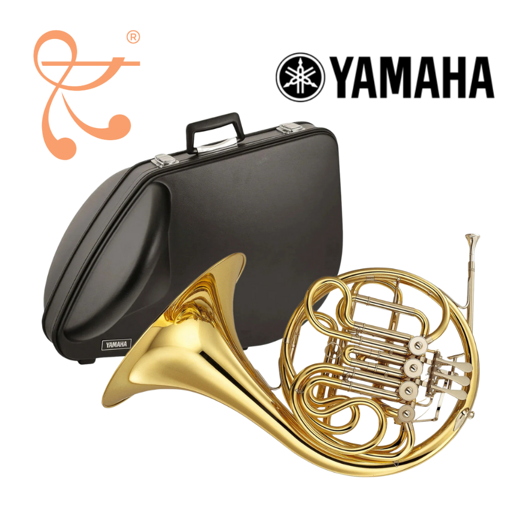 Yamaha French Horn YHR-567/YHR-567D Intermediate Model Gold Lacquer French Horn
