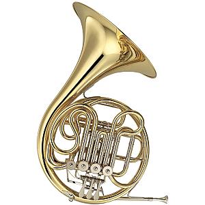 Yamaha French Horn YHR-567/YHR-567D Intermediate Model Gold Lacquer French Horn