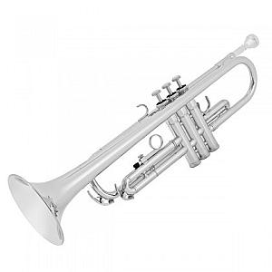 Yamaha Trumpet YTR-2330S Beginner Silver Plated Trumpet