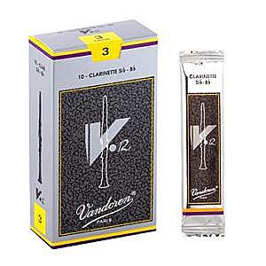 Vandoren V12 Bb Clarinet Reed - Box/ Loose Pack - 2.5/ 3.0/ 3.5/ 3.5+