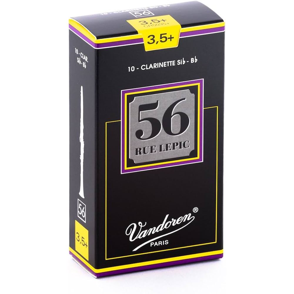 Vandoren RL56 Rue Lepic Bb Clarinet Reed - Box/ Loose Pack - 2.5/ 3.0/ 3.5/ 3.5+/ 4.0