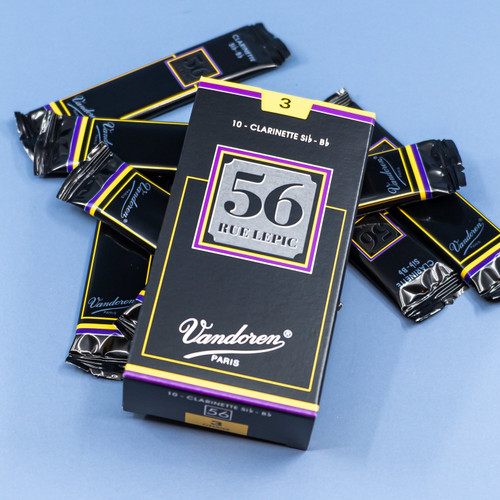 Vandoren RL56 Rue Lepic Bb Clarinet Reed - Box/ Loose Pack - 2.5/ 3.0/ 3.5/ 3.5+/ 4.0