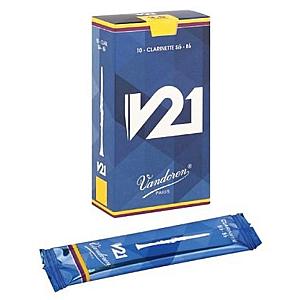Vandoren V21 Bb Clarinet Reed - Box/ Loose Pack - 2.5/ 3.0/ 3.5