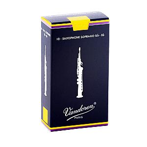 Vandoren Traditional Soprano Saxophone Reed - Box/ Loose Pack - 2.0/ 2.5/ 3.0/ 3.5