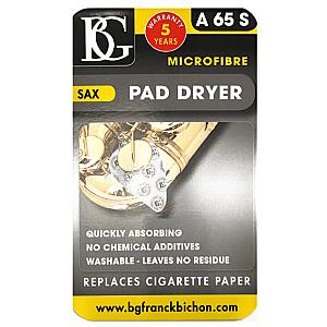 BG Pad Dryer for Flute, Clarinet, Saxophone, Oboe, Bassoon - Small/Large