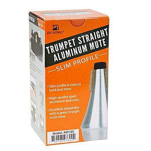 Protec Trumpet Mute - Aluminium - Slim Profile