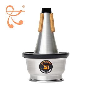 Protec Trumpet Mute - Aluminium - Liberty - Straight/Harmon/Wah Wah/Adjustable Cup
