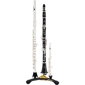 Hercules Clarinet/Flute and Piccolo Stand with Bag - DS543BB