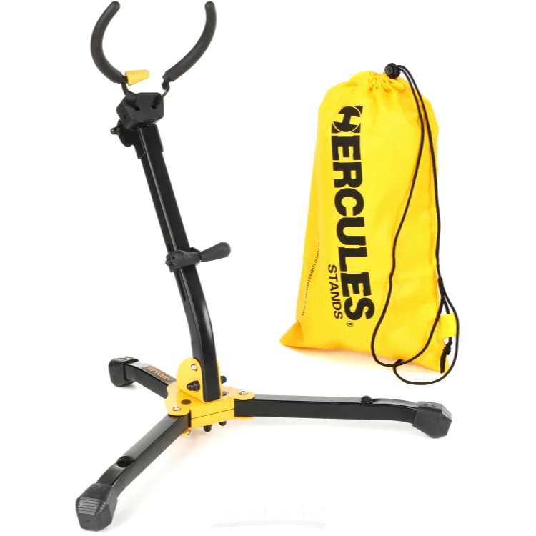 Hercules Alto/Tenor Saxophone Stand with Bag (Auto Grip System) - DS630BB