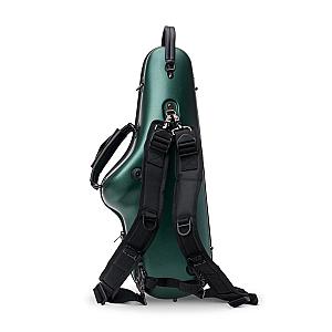 Protec Micro Zip Alto Saxophone Case (Black/ Hunter Green/ Blue)