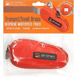 Protec Trumpet Neoprene Mouthpiece Pouch (Black/ Blue/ Red)