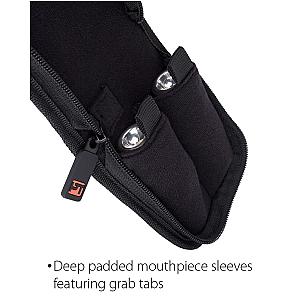 Protec Trumpet Mouthpiece Pouch - Nylon With Zipper Closure - 2 Piece