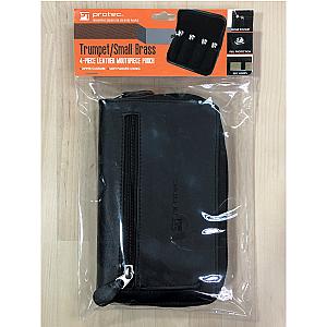 Protec 4-Piece Leather Trumpet Mouthpiece Pouch