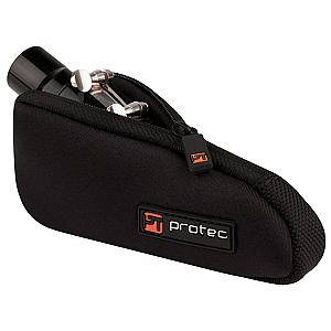 Protec Tuba & Tenor Saxophone Single Neoprene Mouthpiece Pouch (Black/ Red)