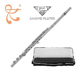 Sankyo Flute CF601 Professional Model Full Silver Flute