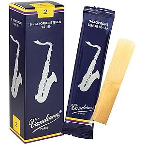 TEST Vandoren Traditional Tenor Saxophone Reed - Box/ Loose Pack - 2.5/ 3.0/ 3.5