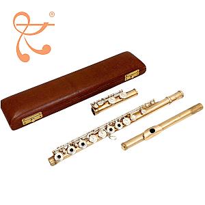 Sankyo Flute CF901 Professional Model Siver Keys & 14K Gold Flute