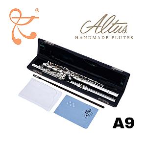 Altus Flute A9RBEO-S/A9RBEO-Z Professional Model 958 Britannia Silver Headjoint Flute (S/Z-Cut)