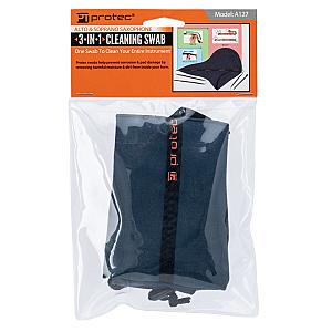 Protec Alto Saxophone & Soprano Saxophone 3-In-1 Swab-Microfiber