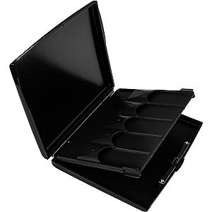 Protec Alto/Tenor Saxophone Reed Case Opaque Black - 10 Reeds