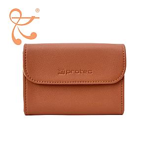 Protec 4-Piece Trumpet Mouthpiece Pouch (Black/ Cocoa)- INGO