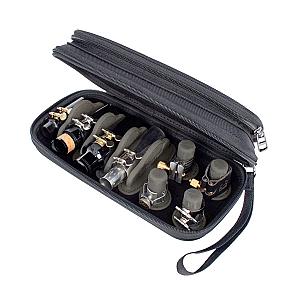 Protec Woodwind Modular Mouthpiece & Ligature Case - (5 Dividers, 4 Holders)