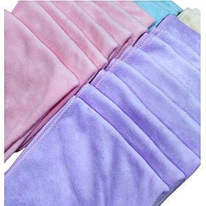 Universal Music Instrument Cleaning Cloth (13''x13'') - Pink/Purple/Blue/Yellow