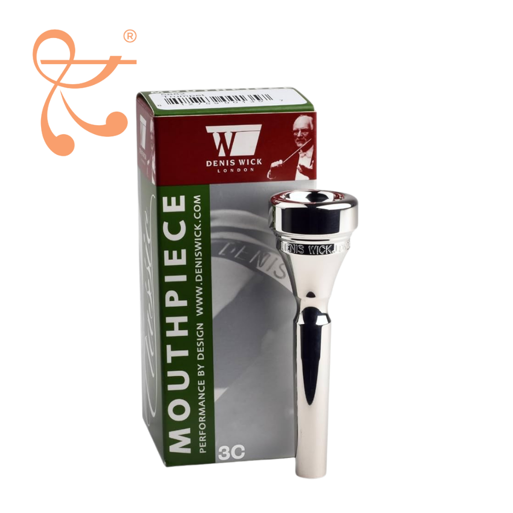 Denis Wick Trumpet Mouthpiece Classic 3C Silver-Plated