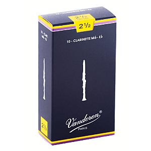 Vandoren Traditional Eb Clarinet Reed - Box of 10
