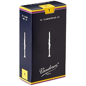 Vandoren Traditional Eb Clarinet Reed - Box of 10