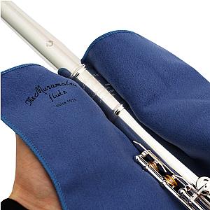 Muramatsu Flute Cleaning Cloth Dark Purple/ Blue